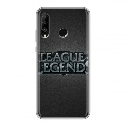 Дизайнерский силиконовый чехол для Huawei P30 Lite League of Legends