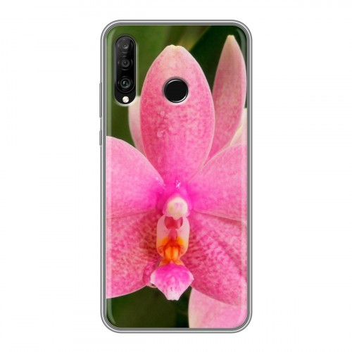 Дизайнерский силиконовый с усиленными углами чехол для Huawei P30 Lite Орхидеи
