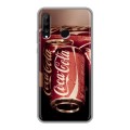 Дизайнерский силиконовый чехол для Huawei P30 Lite Coca-cola