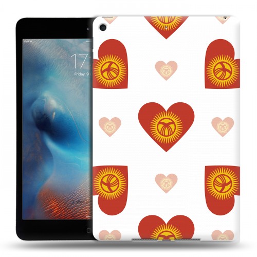 Дизайнерский силиконовый чехол для Ipad Mini (2019) флаг Киргизии