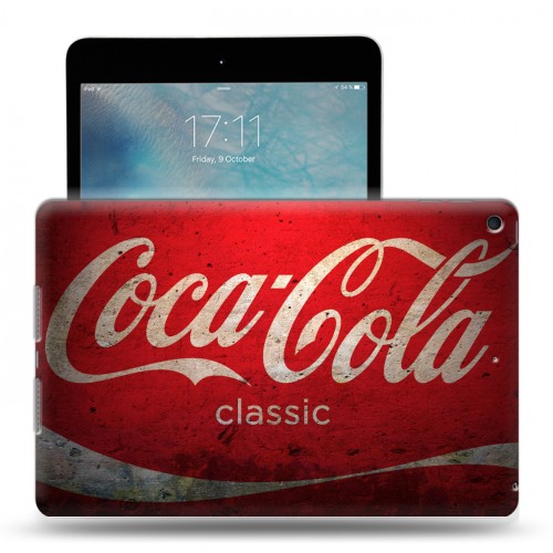 Дизайнерский силиконовый чехол для Ipad Mini (2019) Coca-cola