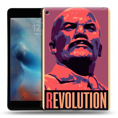 Дизайнерский силиконовый чехол для Ipad Mini (2019) Владимир Ленин