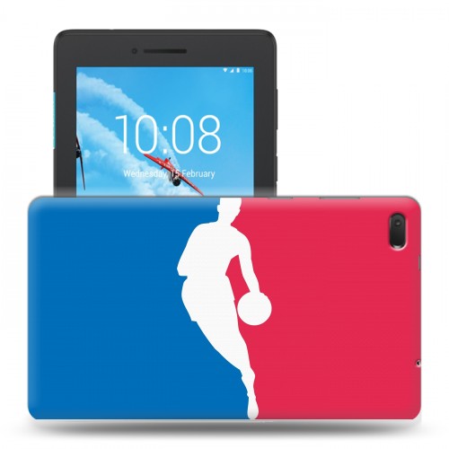 Дизайнерский силиконовый чехол для Lenovo Tab E7 НБА