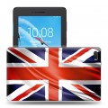 Дизайнерский силиконовый чехол для Lenovo Tab E7 флаг Британии