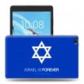 Дизайнерский силиконовый чехол для Lenovo Tab E8 флаг Израиля