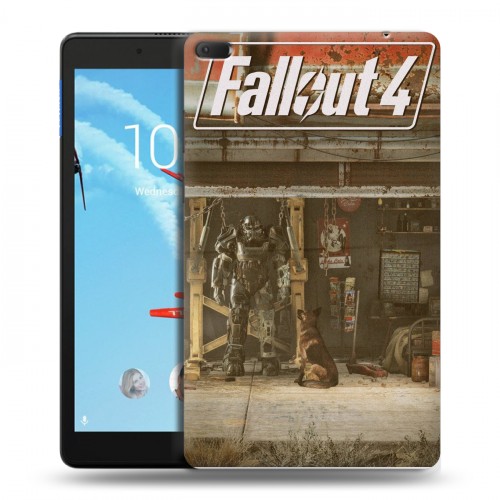 Дизайнерский силиконовый чехол для Lenovo Tab E8 Fallout