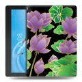 Дизайнерский силиконовый чехол для Lenovo Tab E10 Люксовые цветы