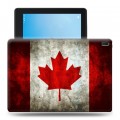 Дизайнерский силиконовый чехол для Lenovo Tab E10 флаг канады