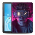 Дизайнерский силиконовый чехол для Lenovo Tab M10 Cyberpunk 2077
