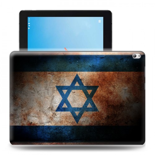 Дизайнерский силиконовый чехол для Lenovo Tab P10 флаг Израиля