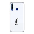 Дизайнерский силиконовый чехол для Huawei Honor 10i Пингвины