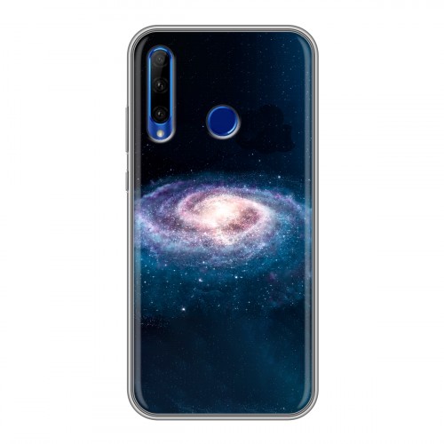 Дизайнерский силиконовый чехол для Huawei Honor 10i Галактика