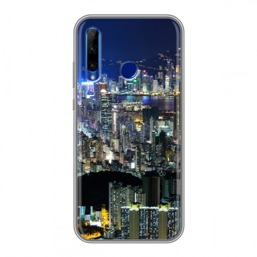 Дизайнерский силиконовый чехол для Huawei Honor 10i Гонконг