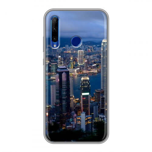 Дизайнерский силиконовый чехол для Huawei Honor 10i Гонконг