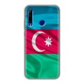Дизайнерский силиконовый чехол для Huawei Honor 10i Флаг Азербайджана
