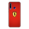 Дизайнерский силиконовый чехол для Huawei Honor 10i Ferrari