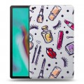Полупрозрачный дизайнерский силиконовый чехол для Samsung Galaxy Tab A 10.1 (2019) Абстракции 2