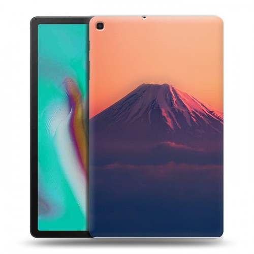 Дизайнерский пластиковый чехол для Samsung Galaxy Tab A 10.1 (2019) вулкан