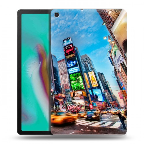 Дизайнерский силиконовый чехол для Samsung Galaxy Tab A 10.1 (2019) Нью-Йорк