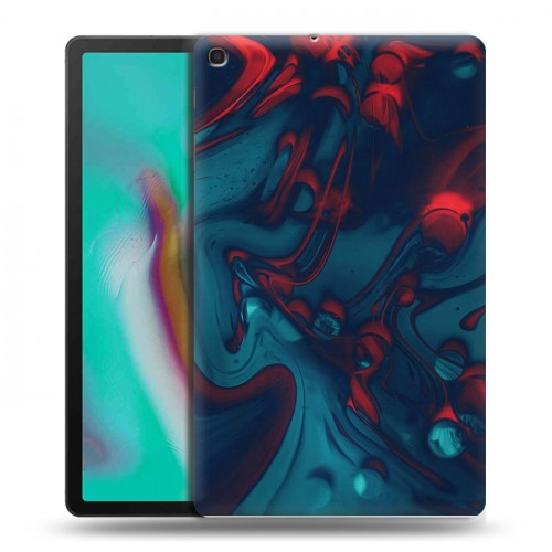 Дизайнерский силиконовый чехол для Samsung Galaxy Tab A 10.1 (2019) Размытые краски