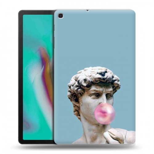 Дизайнерский силиконовый чехол для Samsung Galaxy Tab A 10.1 (2019) Неоновая Греция