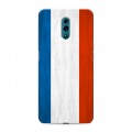Дизайнерский пластиковый чехол для OPPO Reno Флаг Франции