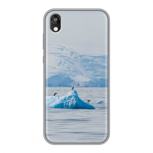 Дизайнерский силиконовый чехол для Huawei Honor 8s айсберг