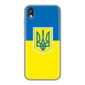 Дизайнерский силиконовый чехол для Huawei Honor 8s Флаг Украины
