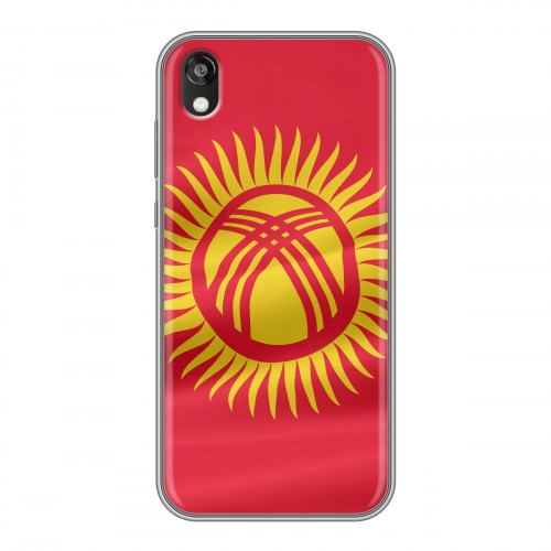 Дизайнерский силиконовый чехол для Huawei Honor 8s флаг Киргизии