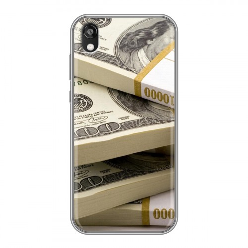 Дизайнерский силиконовый чехол для Huawei Honor 8s Текстуры денег