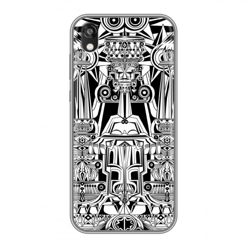 Дизайнерский силиконовый чехол для Huawei Honor 8s Мистические божества