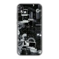 Дизайнерский силиконовый чехол для Huawei Honor 8s Коллаж