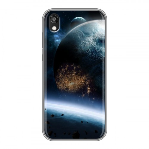 Дизайнерский силиконовый чехол для Huawei Honor 8s Астероиды