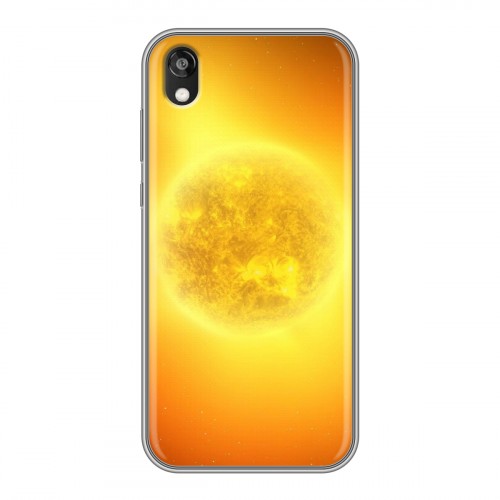 Дизайнерский силиконовый чехол для Huawei Honor 8s Солнце