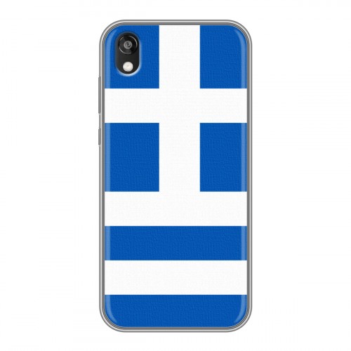 Дизайнерский силиконовый чехол для Huawei Honor 8s Флаг Греции