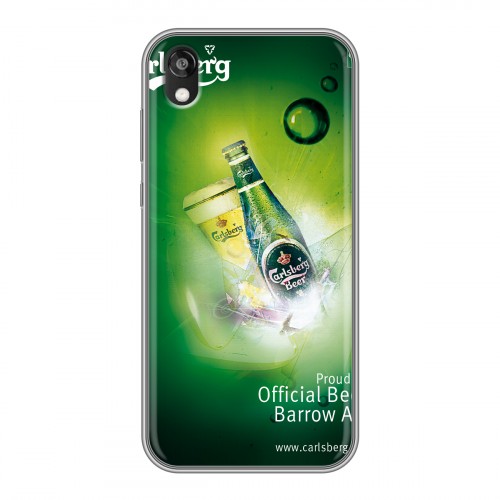 Дизайнерский силиконовый чехол для Huawei Honor 8s Carlsberg