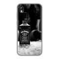 Дизайнерский силиконовый чехол для Huawei Honor 8s Jack Daniels