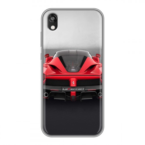 Дизайнерский силиконовый чехол для Huawei Honor 8s Ferrari