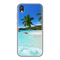 Дизайнерский силиконовый чехол для Huawei Honor 8s Пляж