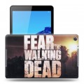 Дизайнерский силиконовый чехол для Huawei MediaPad M5 lite 8 Ходячие Мертвецы
