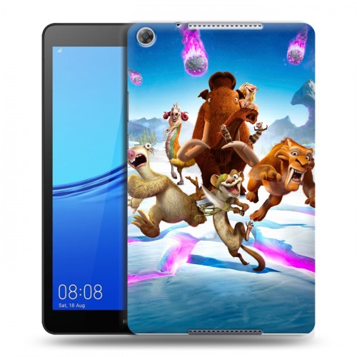 Дизайнерский силиконовый чехол для Huawei MediaPad M5 lite 8 Ледниковый период