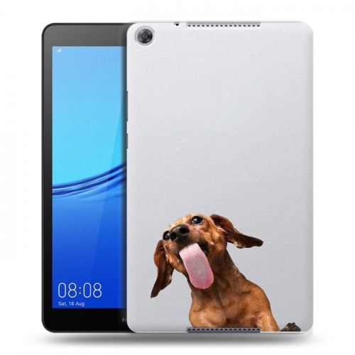 Дизайнерский силиконовый чехол для Huawei MediaPad M5 lite 8 Мятные звери