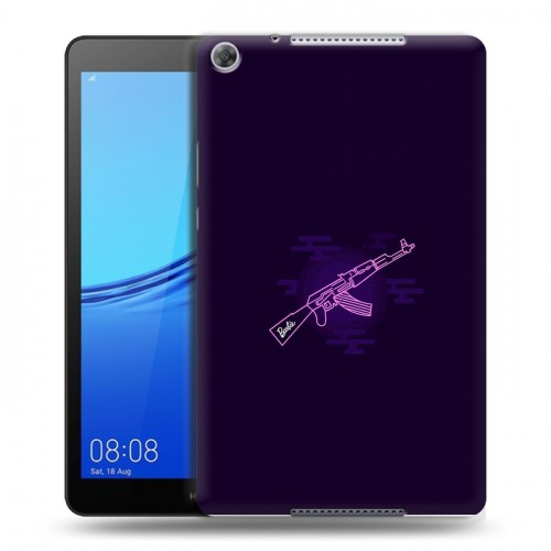Дизайнерский силиконовый чехол для Huawei MediaPad M5 lite 8 Неоновые образы