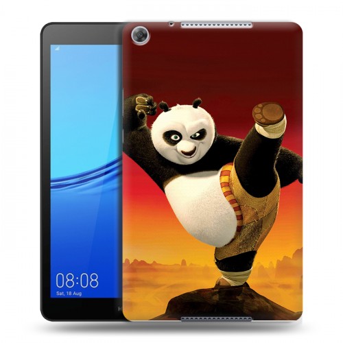 Дизайнерский силиконовый чехол для Huawei MediaPad M5 lite 8 Кунг-Фу Панда