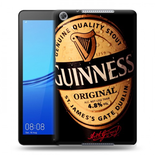 Дизайнерский силиконовый чехол для Huawei MediaPad M5 lite 8 Guinness