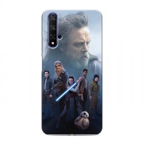 Дизайнерский силиконовый чехол для Huawei Honor 20 Star Wars : The Last Jedi