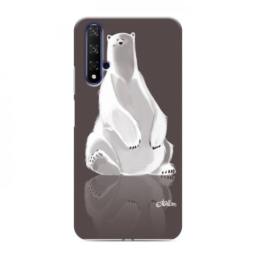Дизайнерский пластиковый чехол для Huawei Honor 20 Медведи