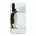 Дизайнерский силиконовый чехол для Huawei Honor 20 Pro Пингвины
