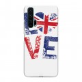 Дизайнерский силиконовый чехол для Huawei Honor 20 Pro British love