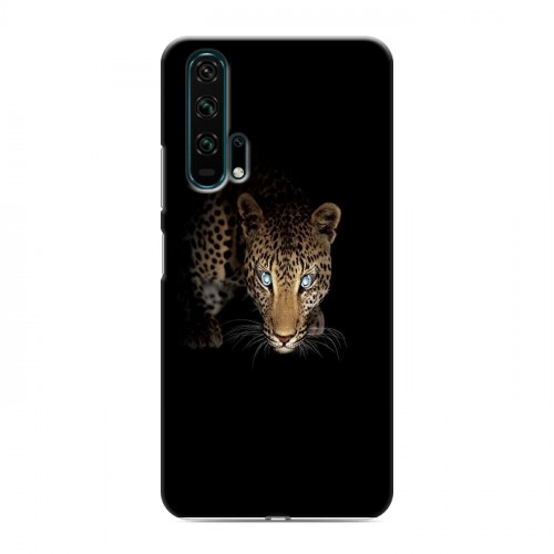 Дизайнерский силиконовый чехол для Huawei Honor 20 Pro Леопард